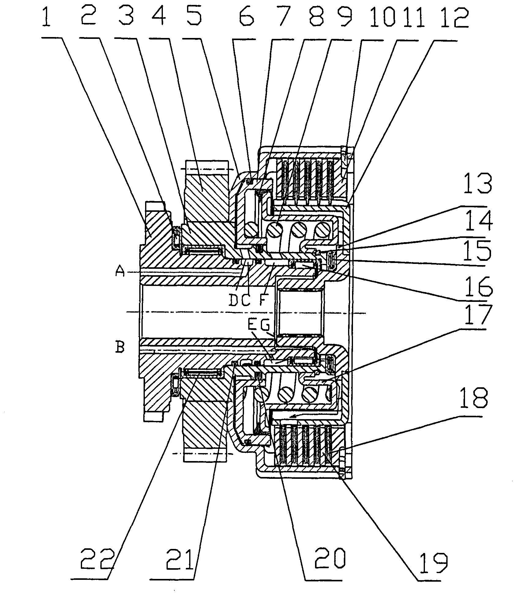 Dual-clutch automated transmission