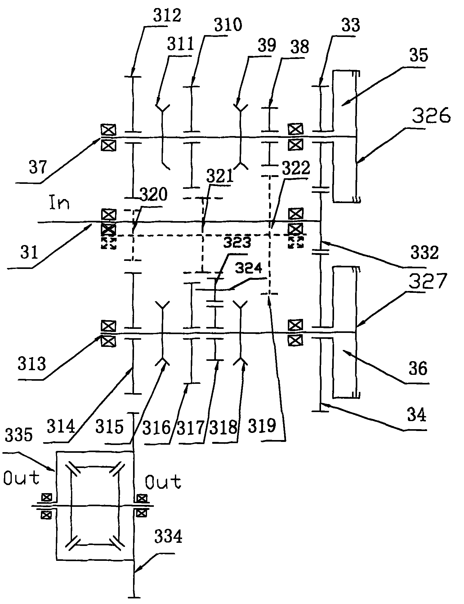 Dual-clutch automated transmission