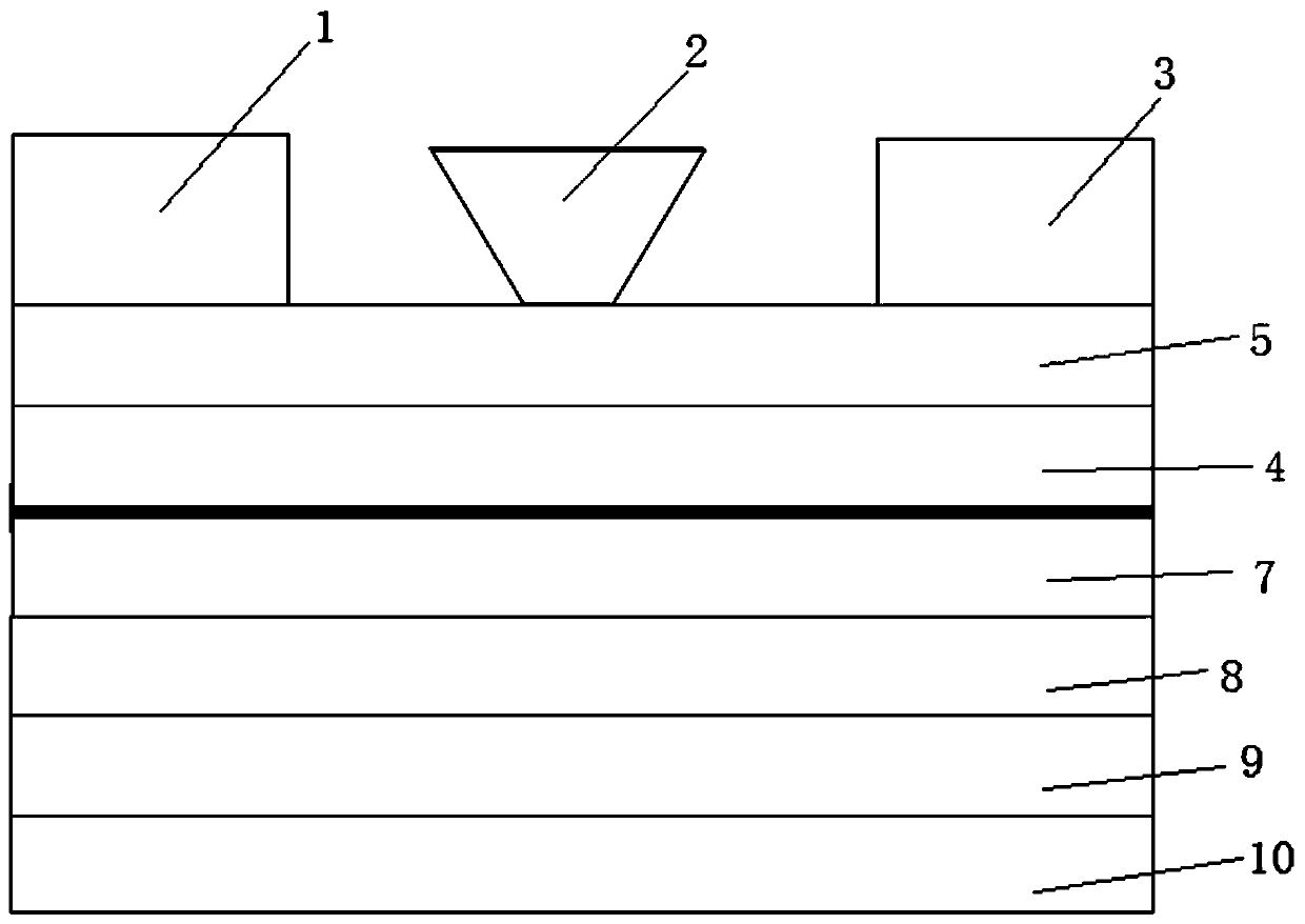 Insulating layer buried transistor structure and device