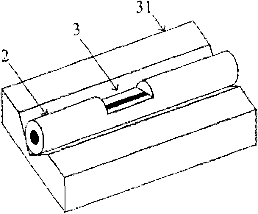 Attenuated total reflection (ATR) spectrum measurement type Fourier transform spectrometer based on integrated optical waveguide