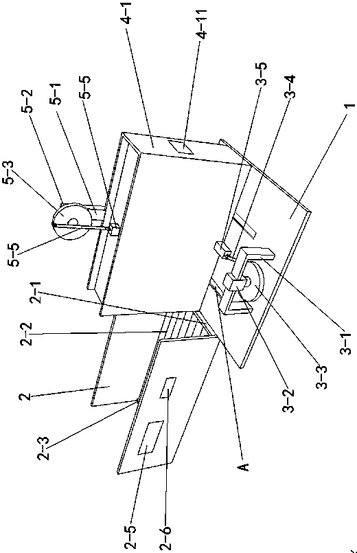 Mathematical probability demonstration device used for Pufeng needle throwing experiment