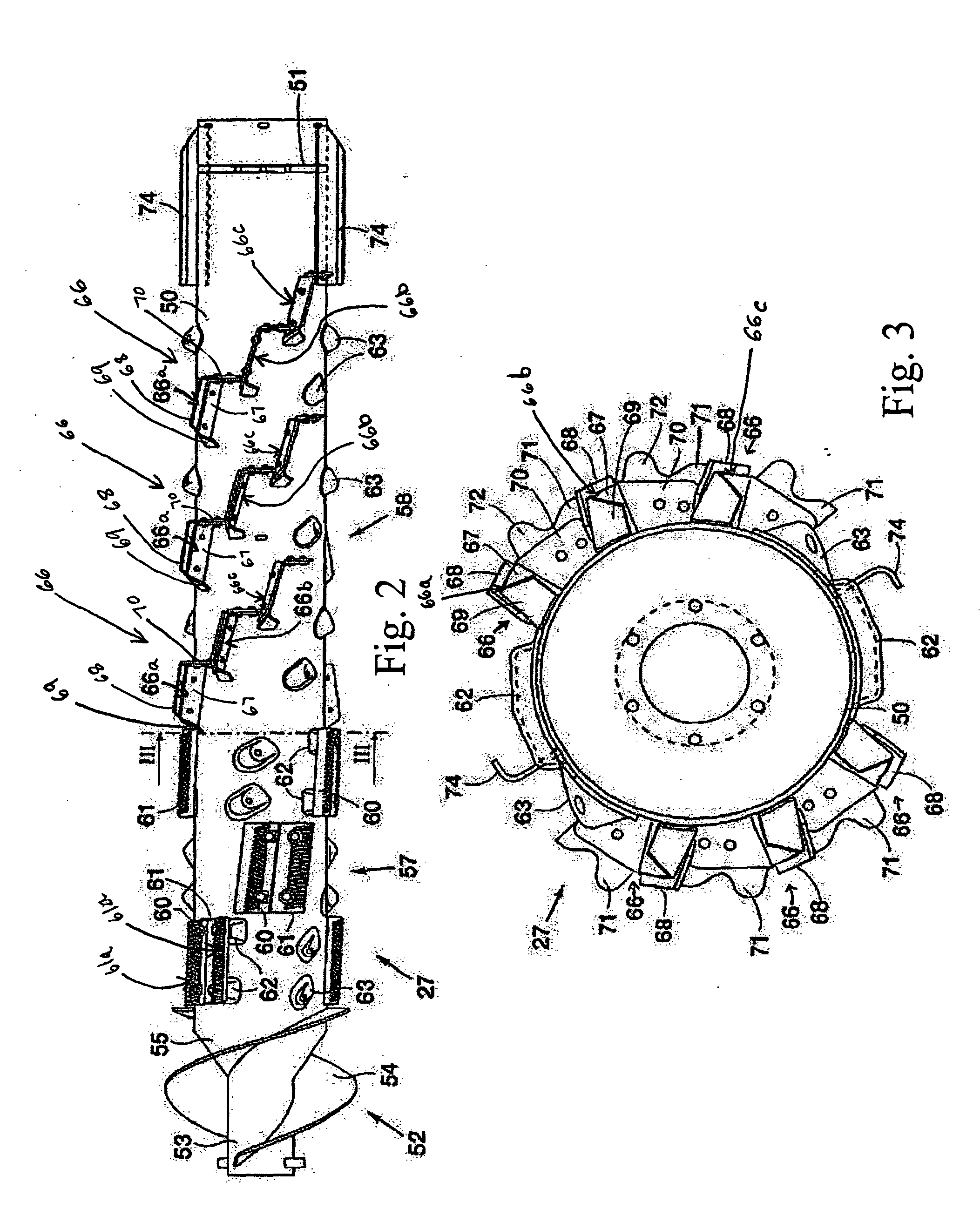 Axial flow combine harvester with adaptable threshing unit