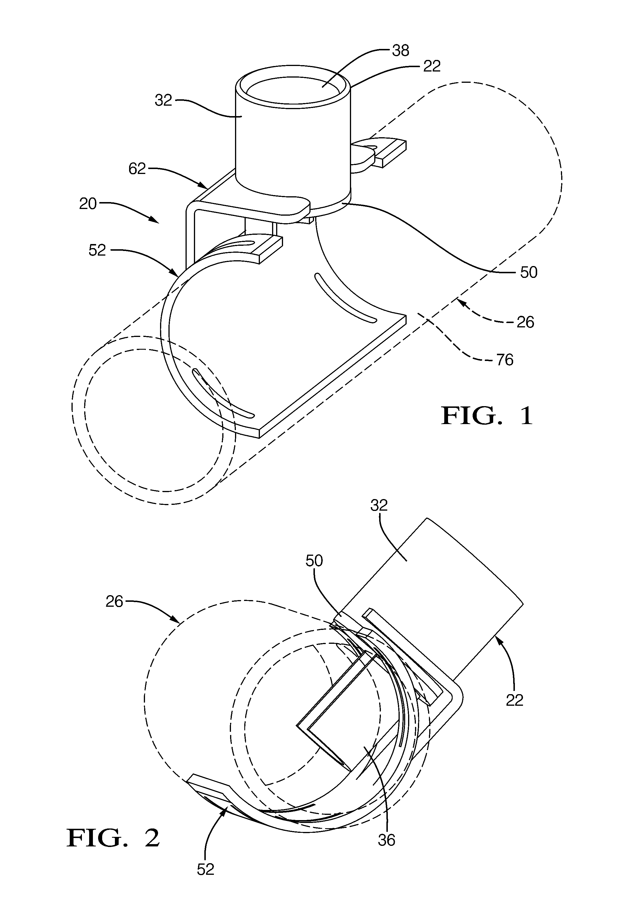 Assembly for fastening a fitting to a manifold