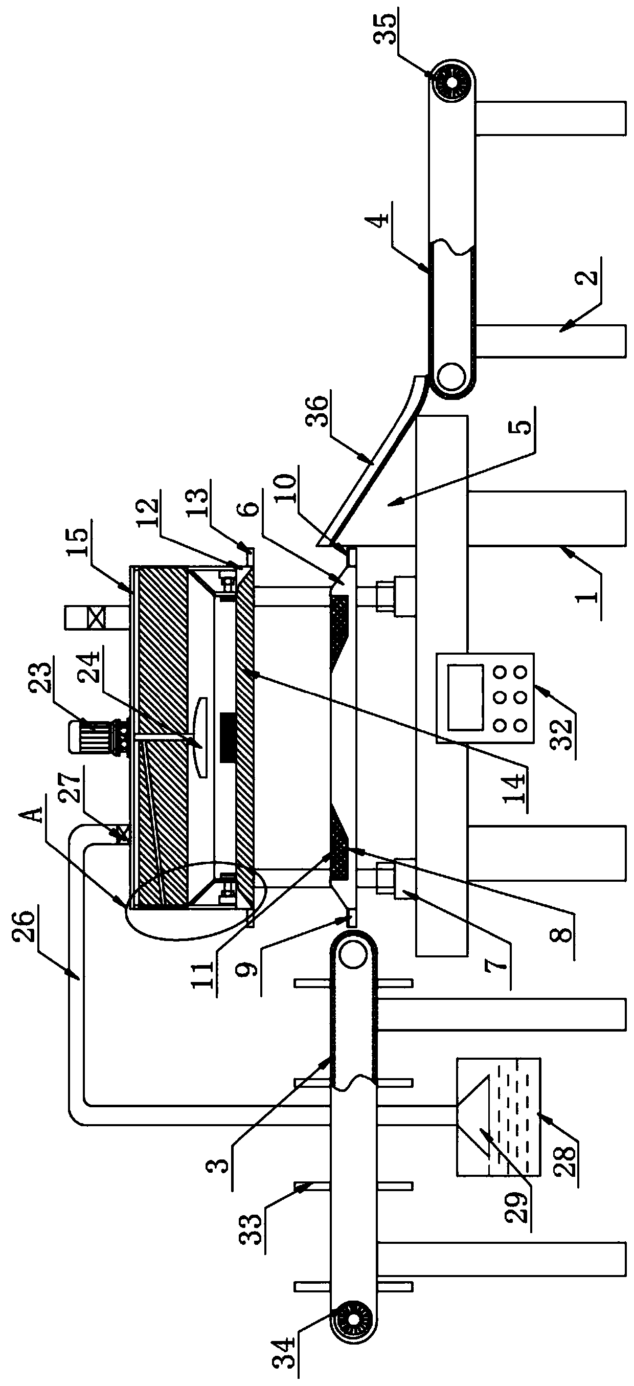 Polishing device with high safety for industrial design