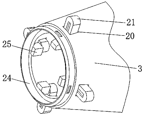 Liquid level detection device for water treatment tank equipment