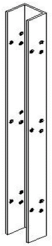 Combined type composite material bearing support