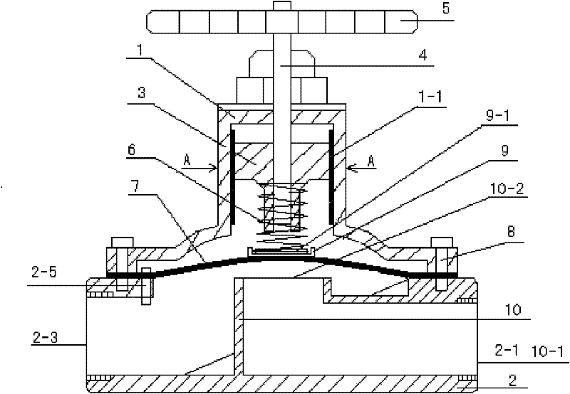 Adjustable valve for preventing autorotation of water meter