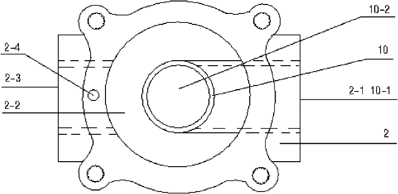 Adjustable valve for preventing autorotation of water meter