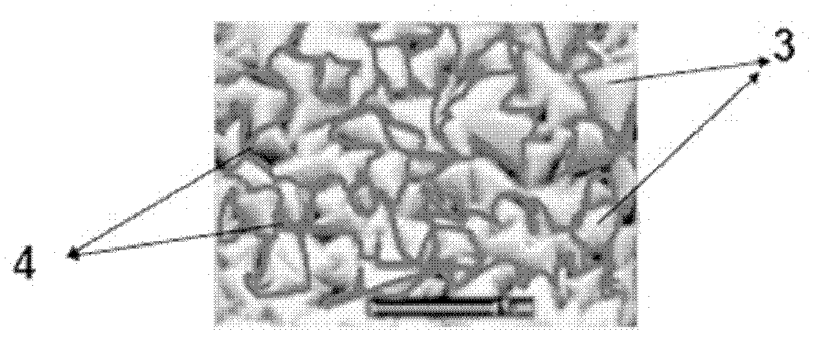 Method for preparing transparent electrode of crystalline silicon solar cell