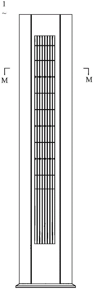 Panel assembly and cabinet air conditioner