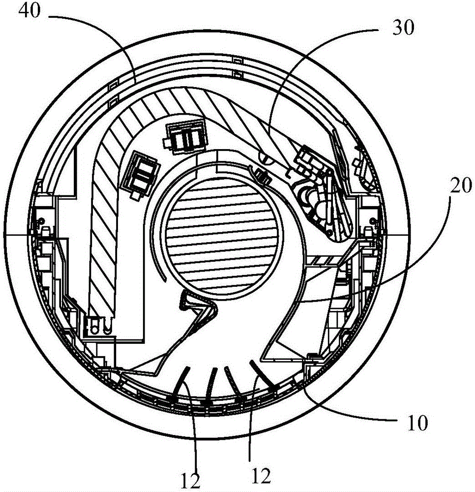 Panel assembly and cabinet air conditioner