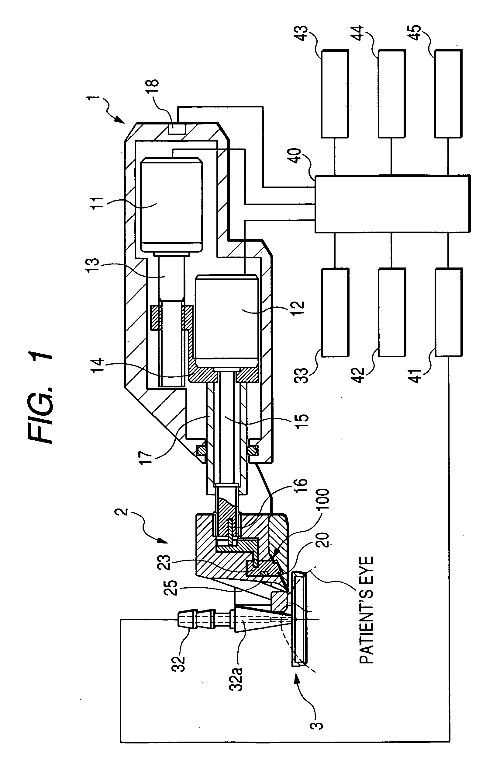 Corneal surgical apparatus and blade unit attached to corneal surgical apparatus for use in corneal surgery