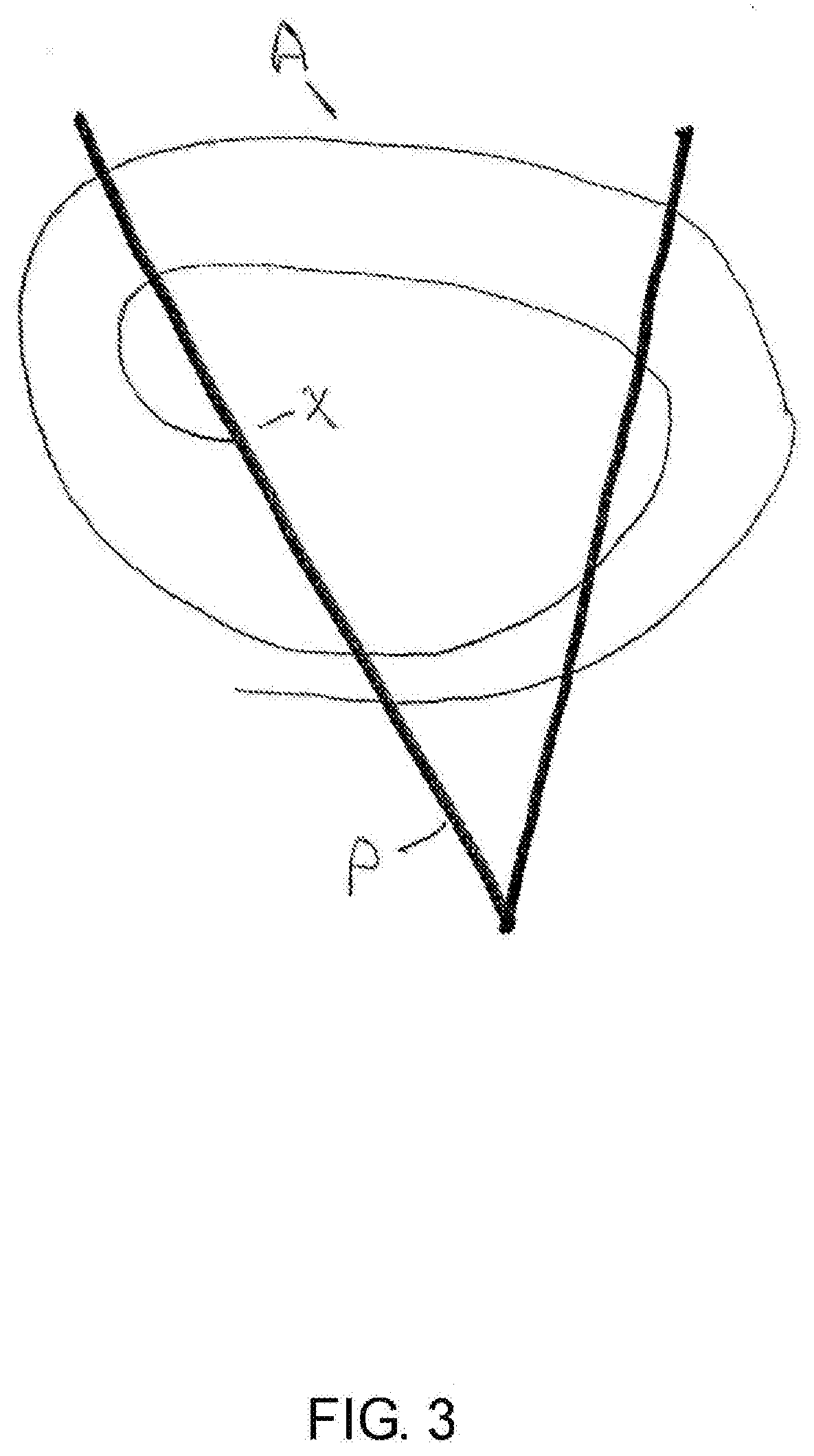 Dividing the arc of an angle into "n" number of equal parts.