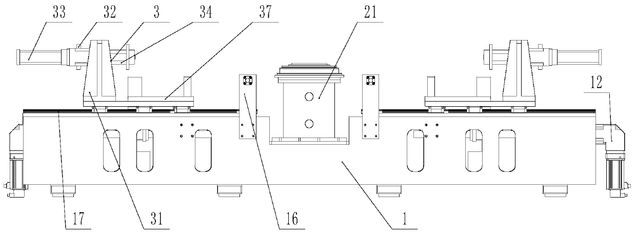 Automatic press-fitting machine for hub assemblies of drive axles