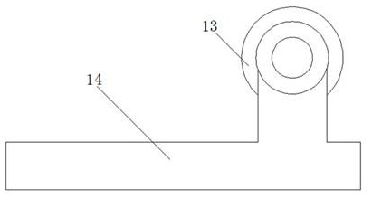 Clothing production dye device based on non-woven fabric lifting principle