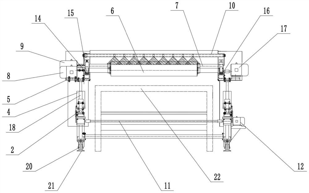 Viscous slurry grinding machine and using method thereof