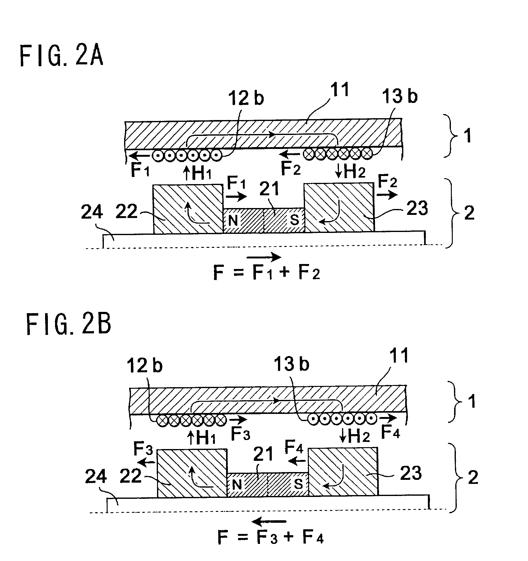 Electromagnetic actuator and composite electromagnetic actuator apparatus