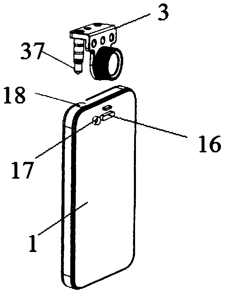 Portable device for recognizing vasospasm and use method of portable device