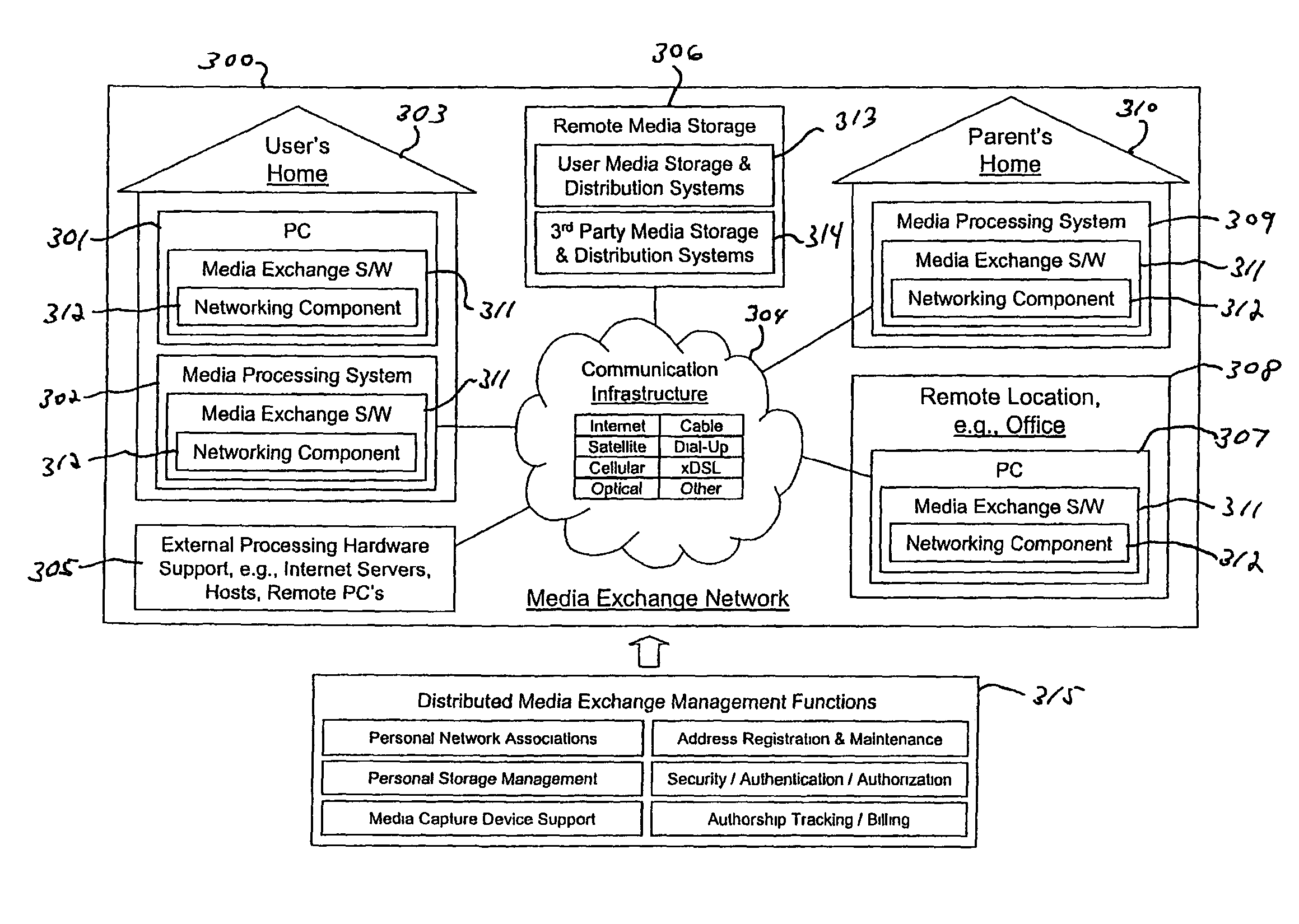 Media processing system supporting adaptive digital media parameters based on end-user viewing capabilities