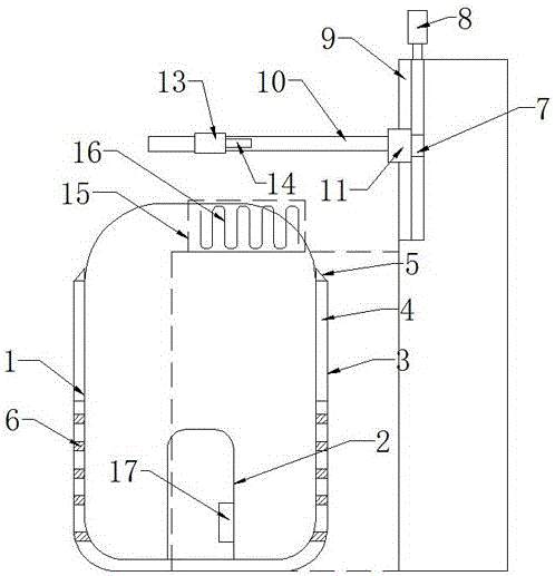 Efficient hot dipping device