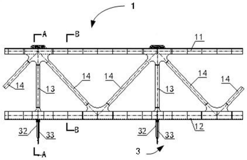 A super-wide truss bridge structure system and its design method