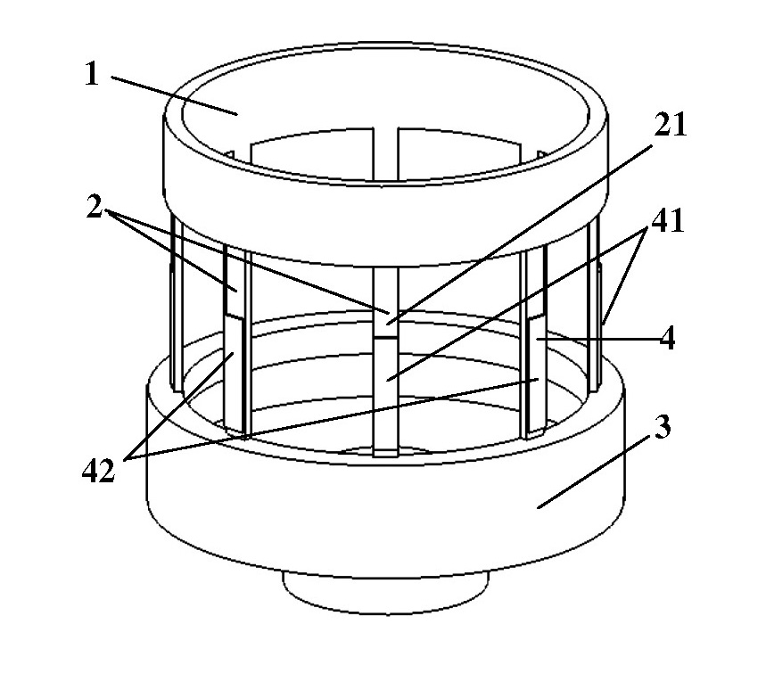 Harmonic oscillator of solid fluctuation gyro and solid fluctuation gyro