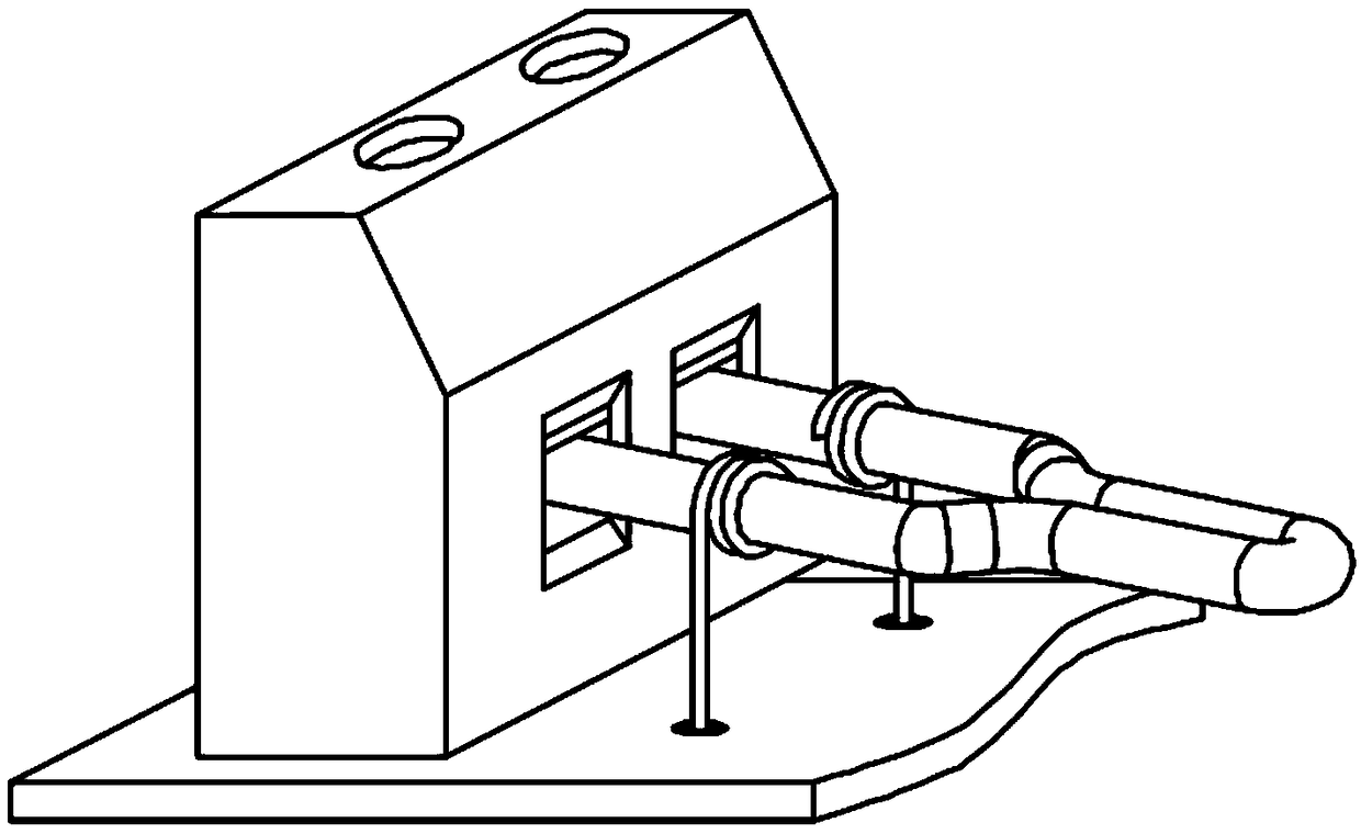 Line adapter terminal block with signal acquisition interface