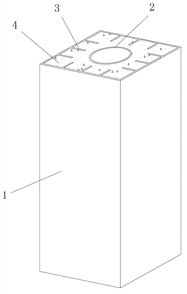 SCS square concrete-filled steel tube pier column