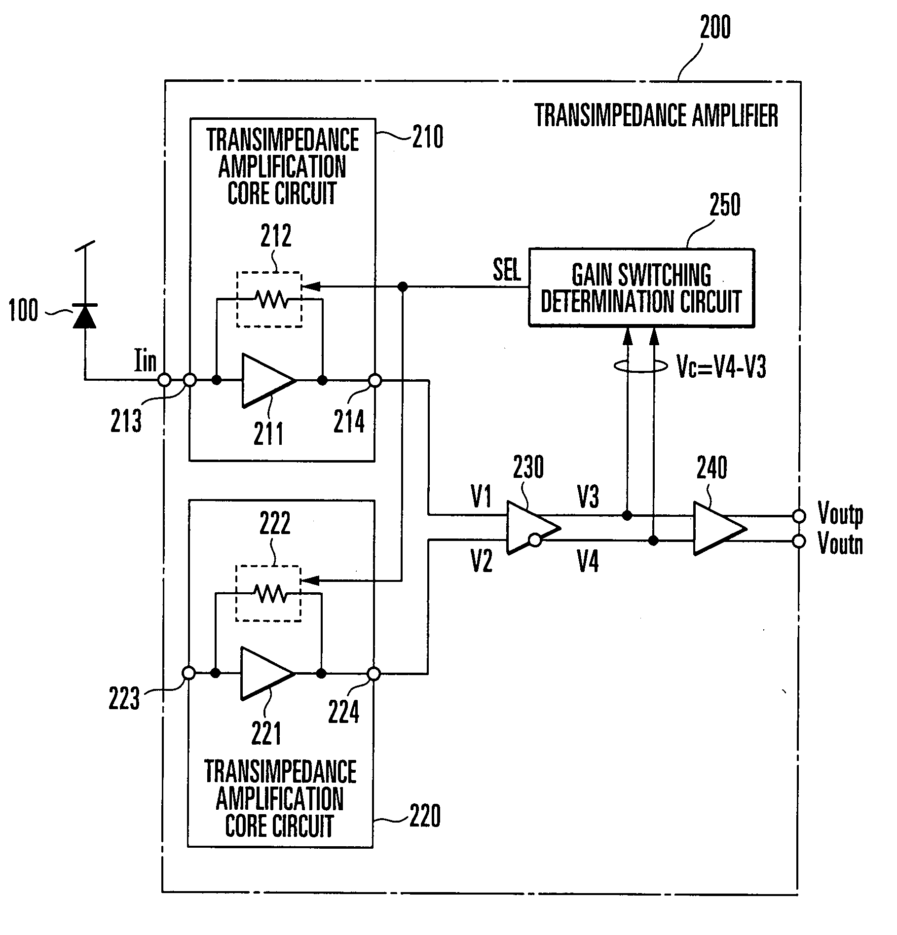 Transimpedance Amplifier