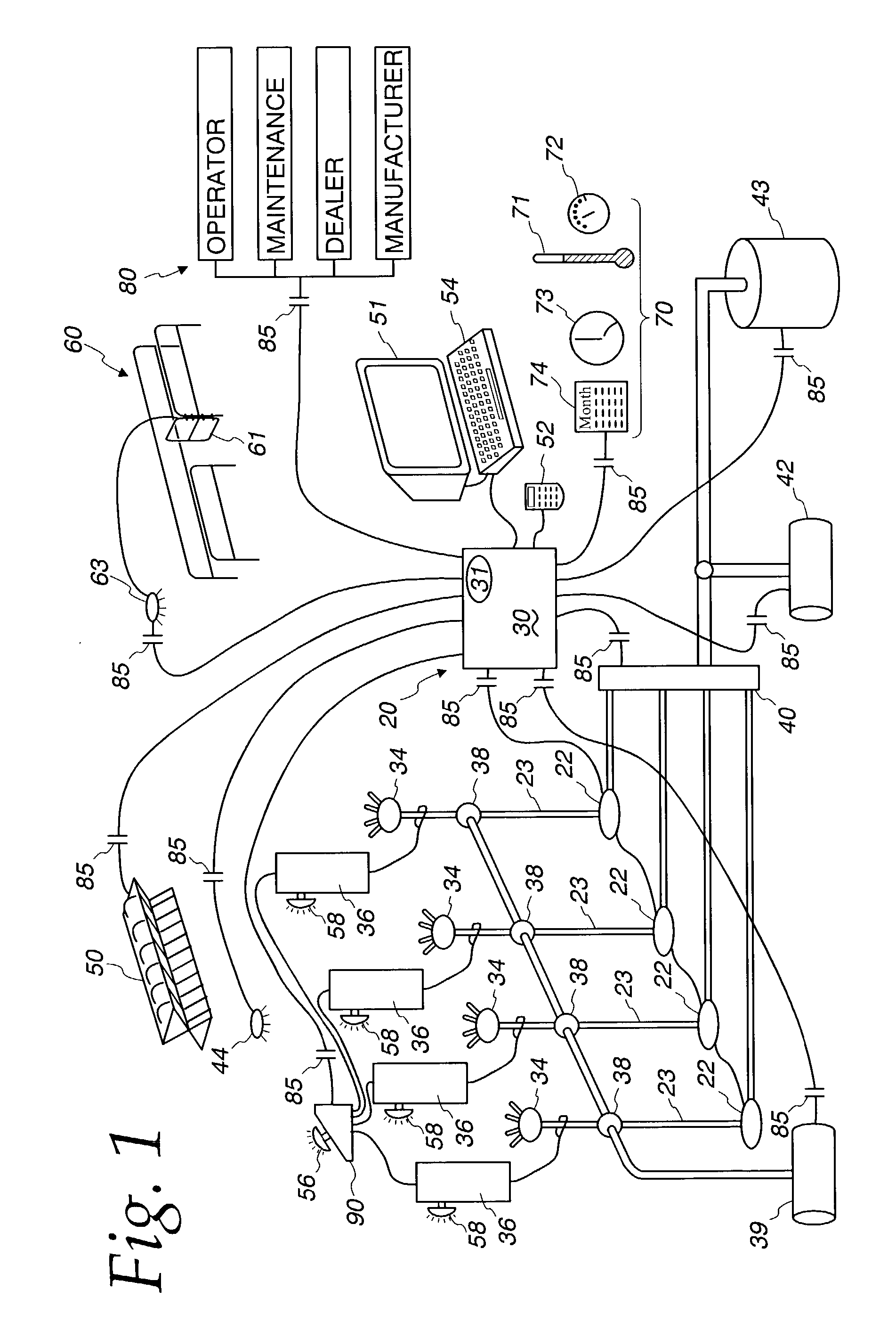 Milk flow monitor and milker unit detacher