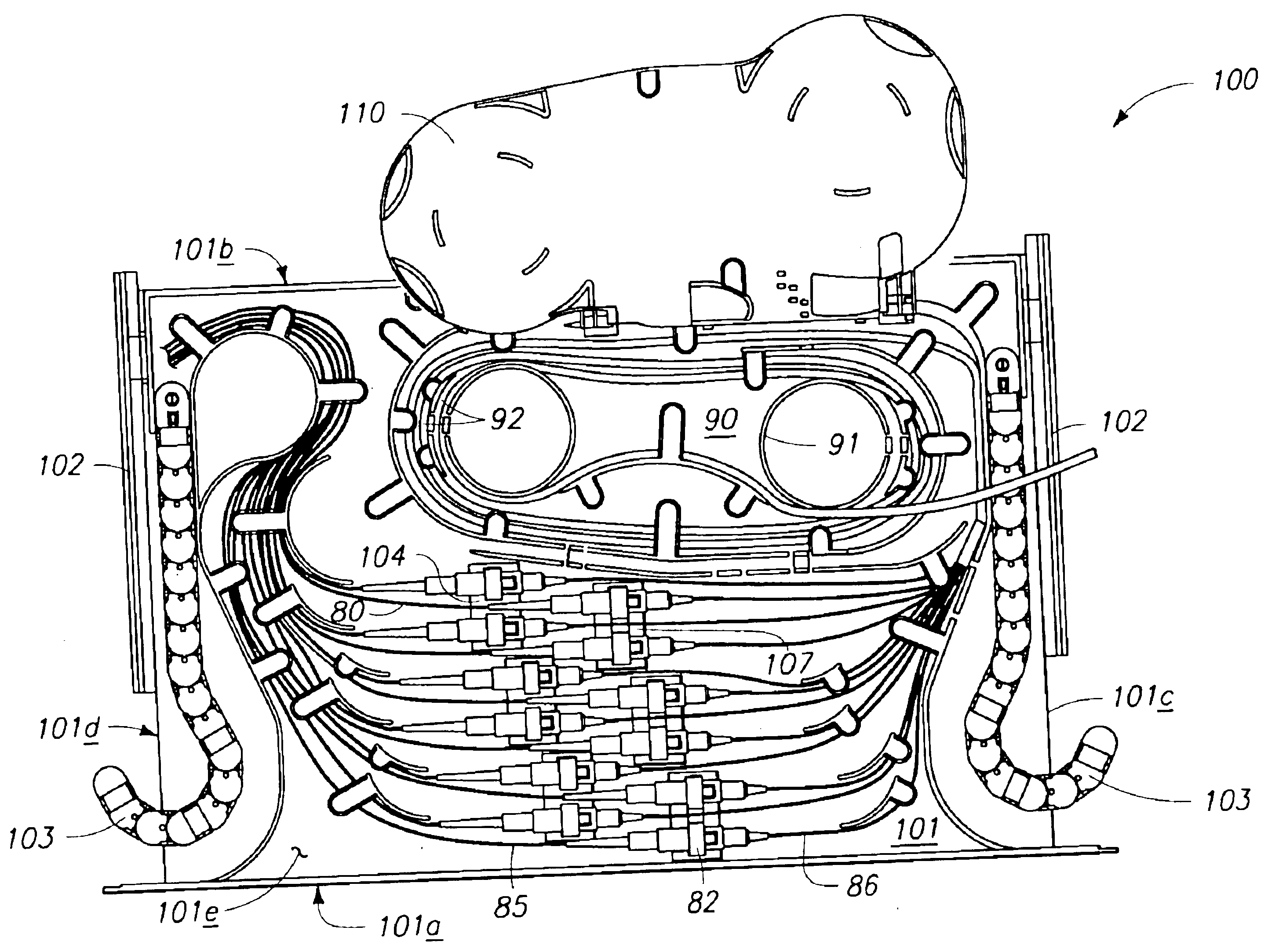 Fiber optic connector tray system