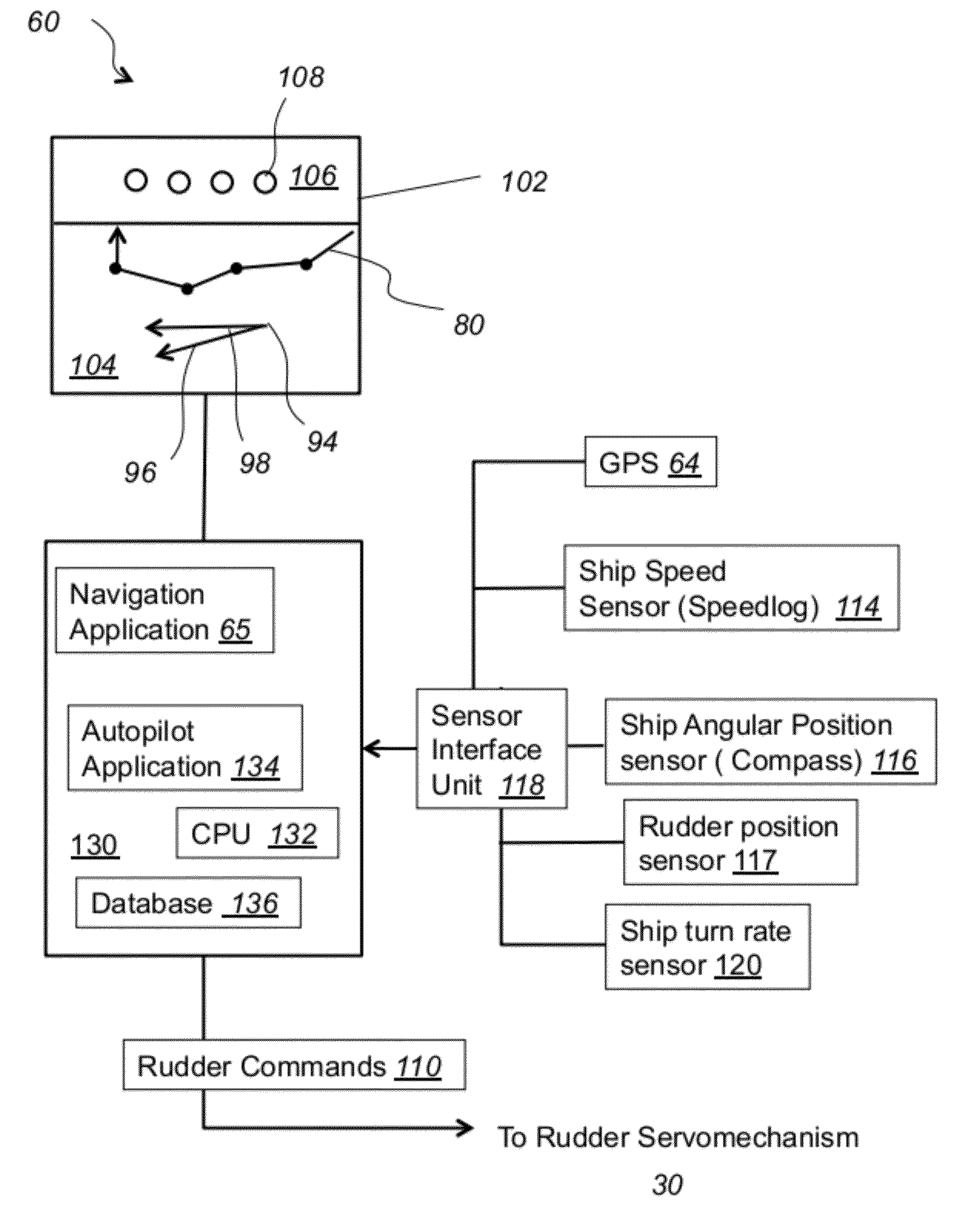 System and method for a marine vessel autopilot