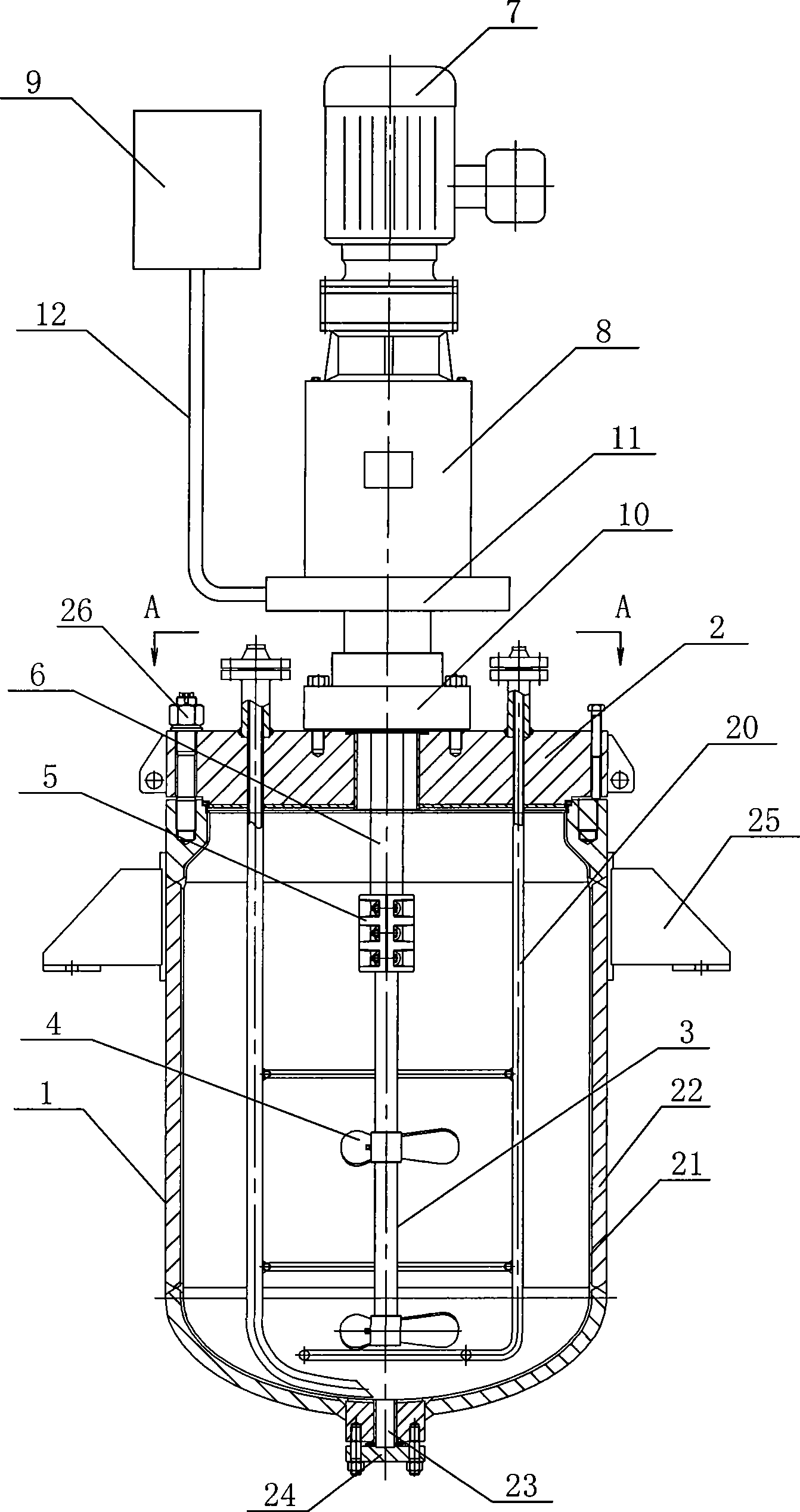 Novel reaction kettle