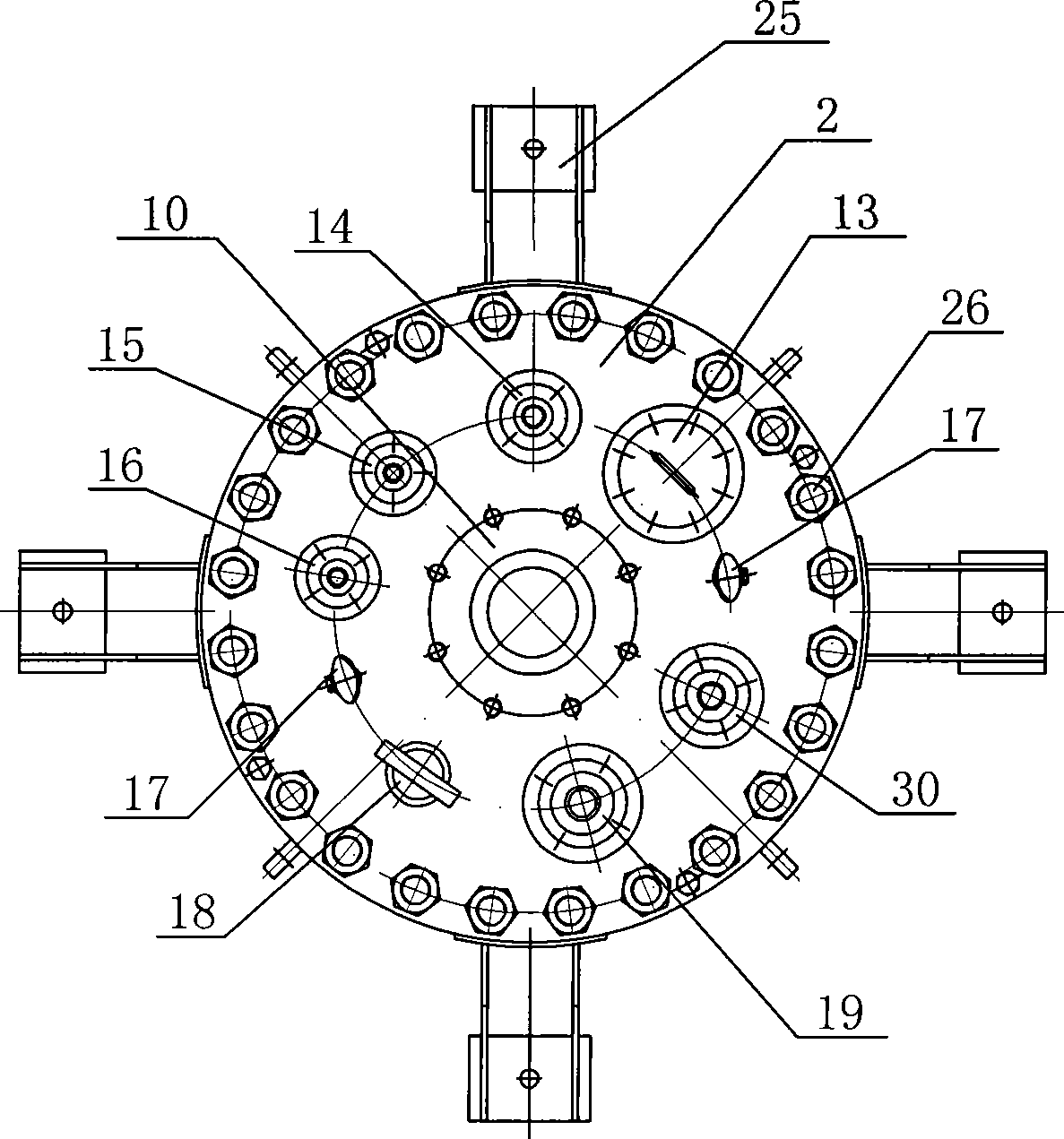 Novel reaction kettle