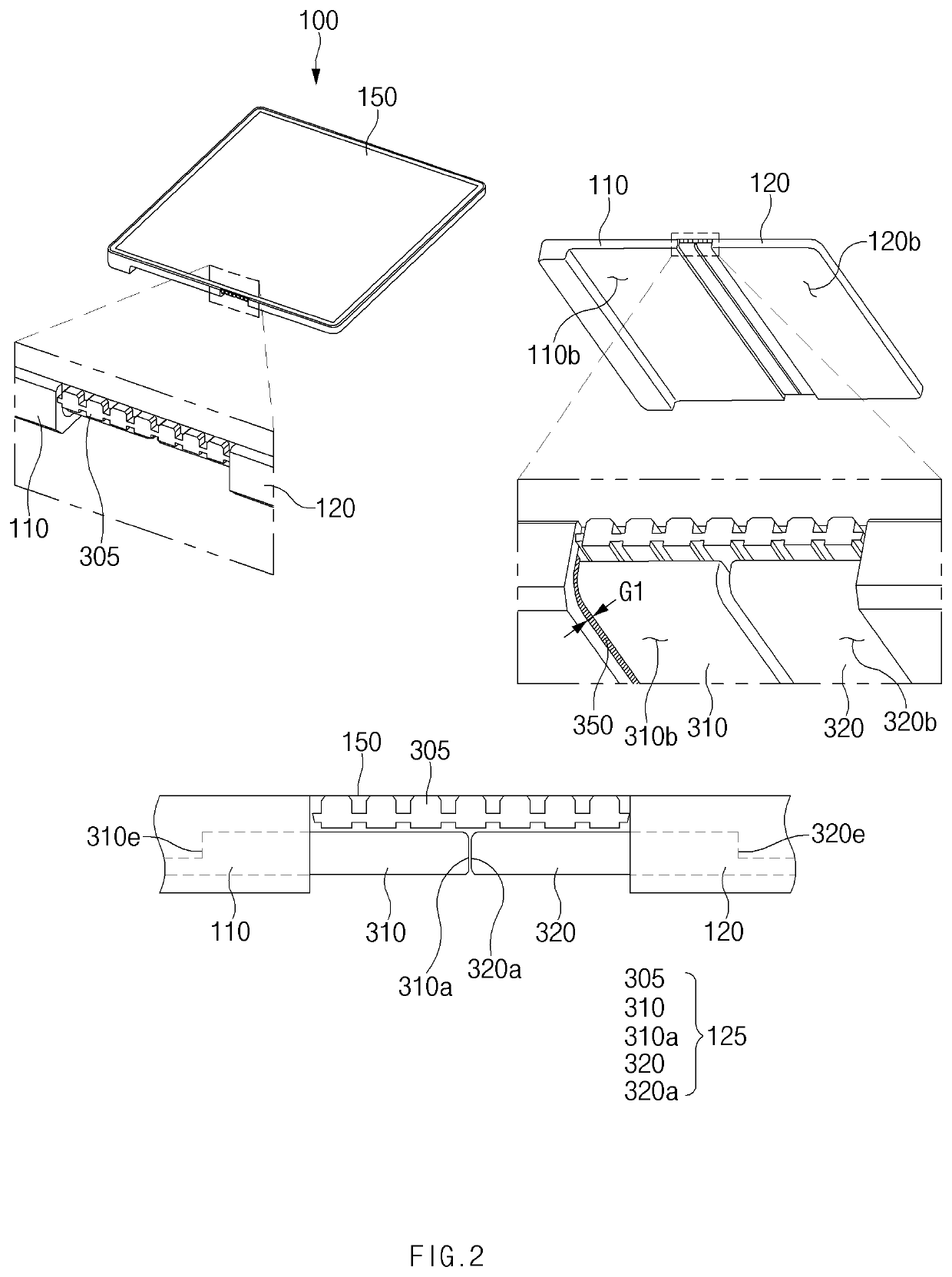 Foldable electronic device having dustproof structure