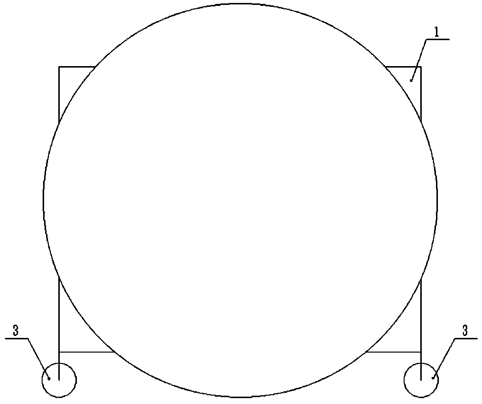 Big wheeled vehicle with son-mother structure wheels