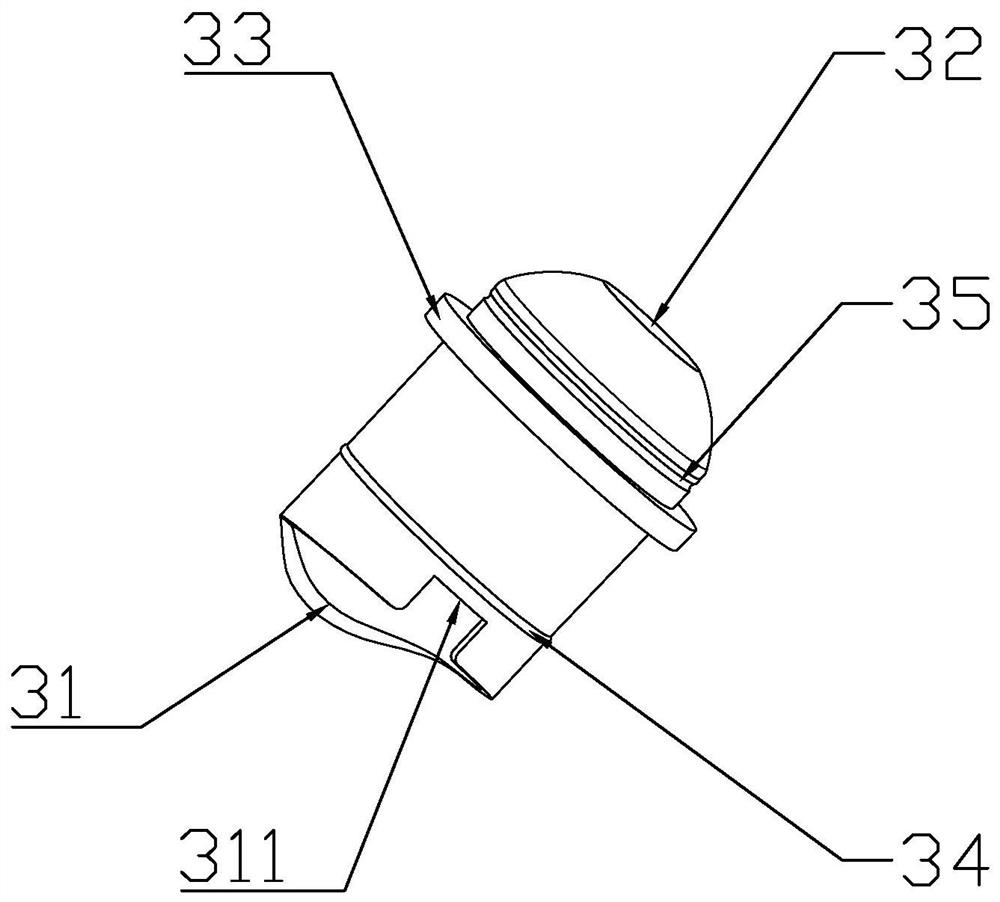 A pre-separated double-chamber bottle