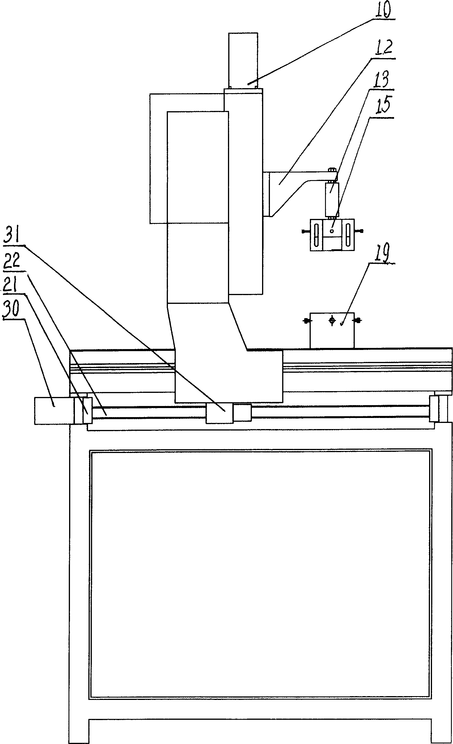 Testing device for magnetic field and magnetic force in three-dimensional space