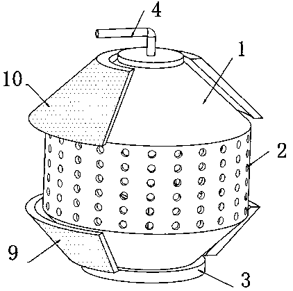 Air inlet mechanism used for piston compressor