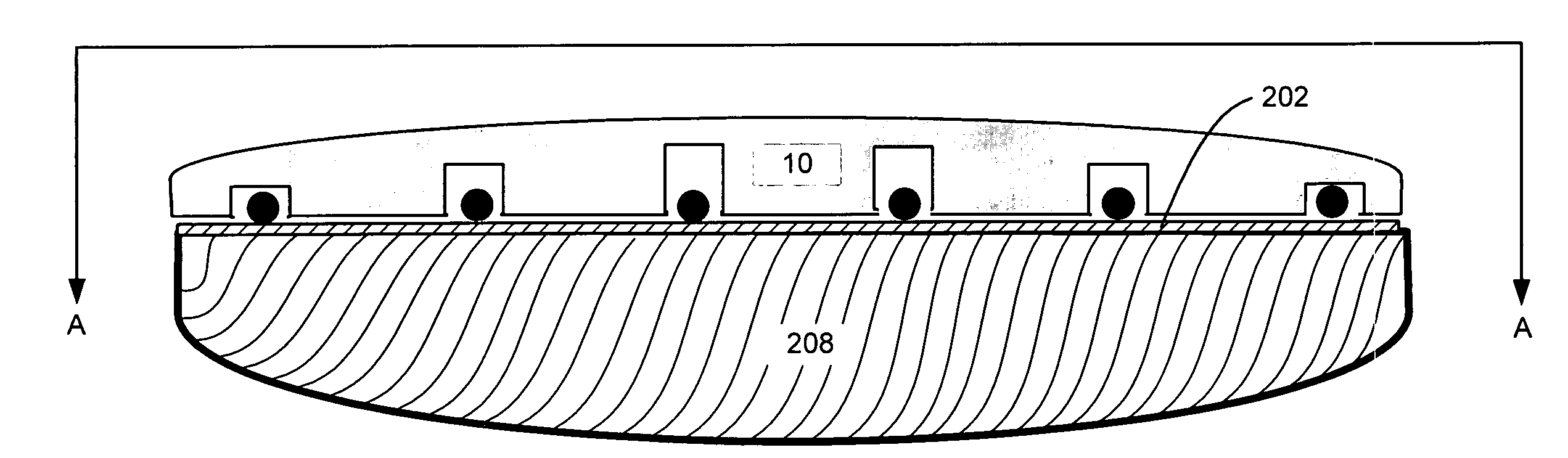 Stringed instrument fingerboard for use with a light-system