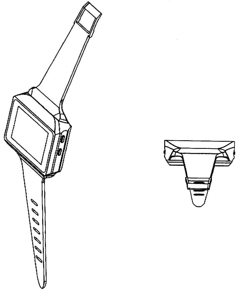 Intelligent physical sign monitoring wrist wearable equipment and method for measuring blood pressures