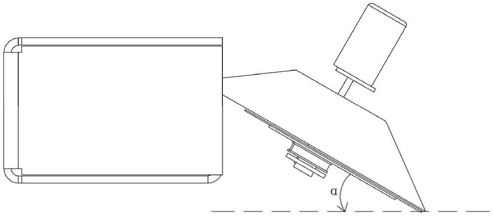 Double-disc sweeping mechanism