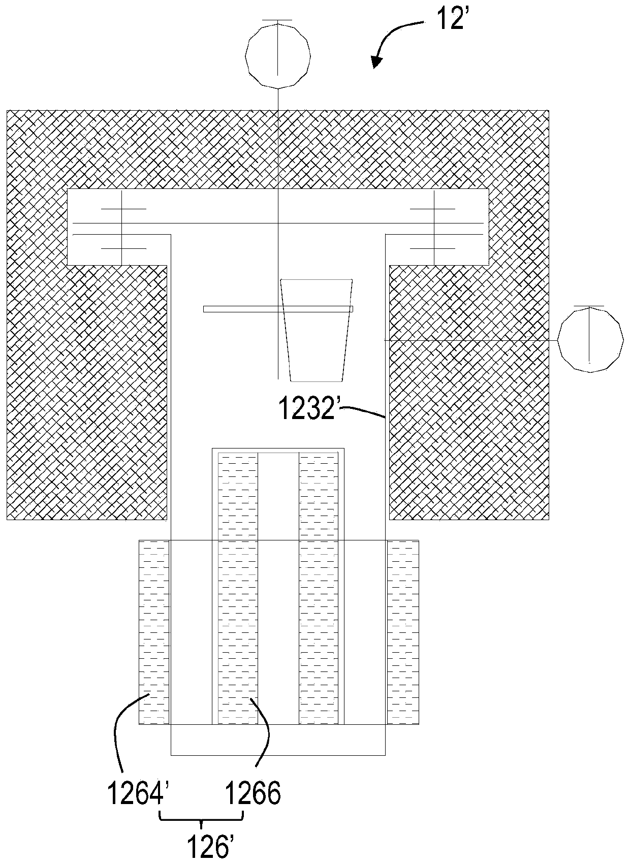 Alkali metal impurity pretreatment apparatus