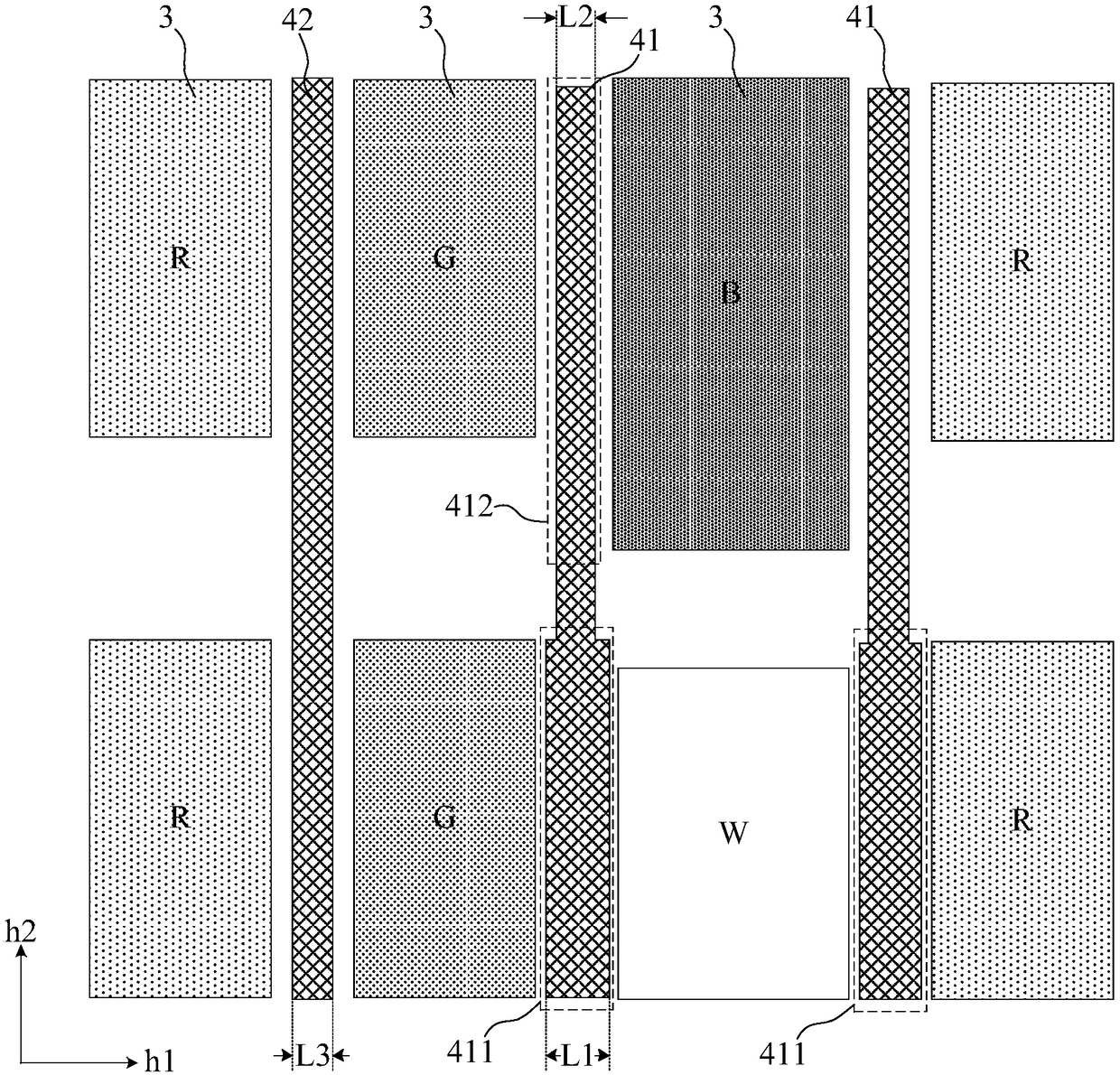 Liquid crystal display panel and display device thereof