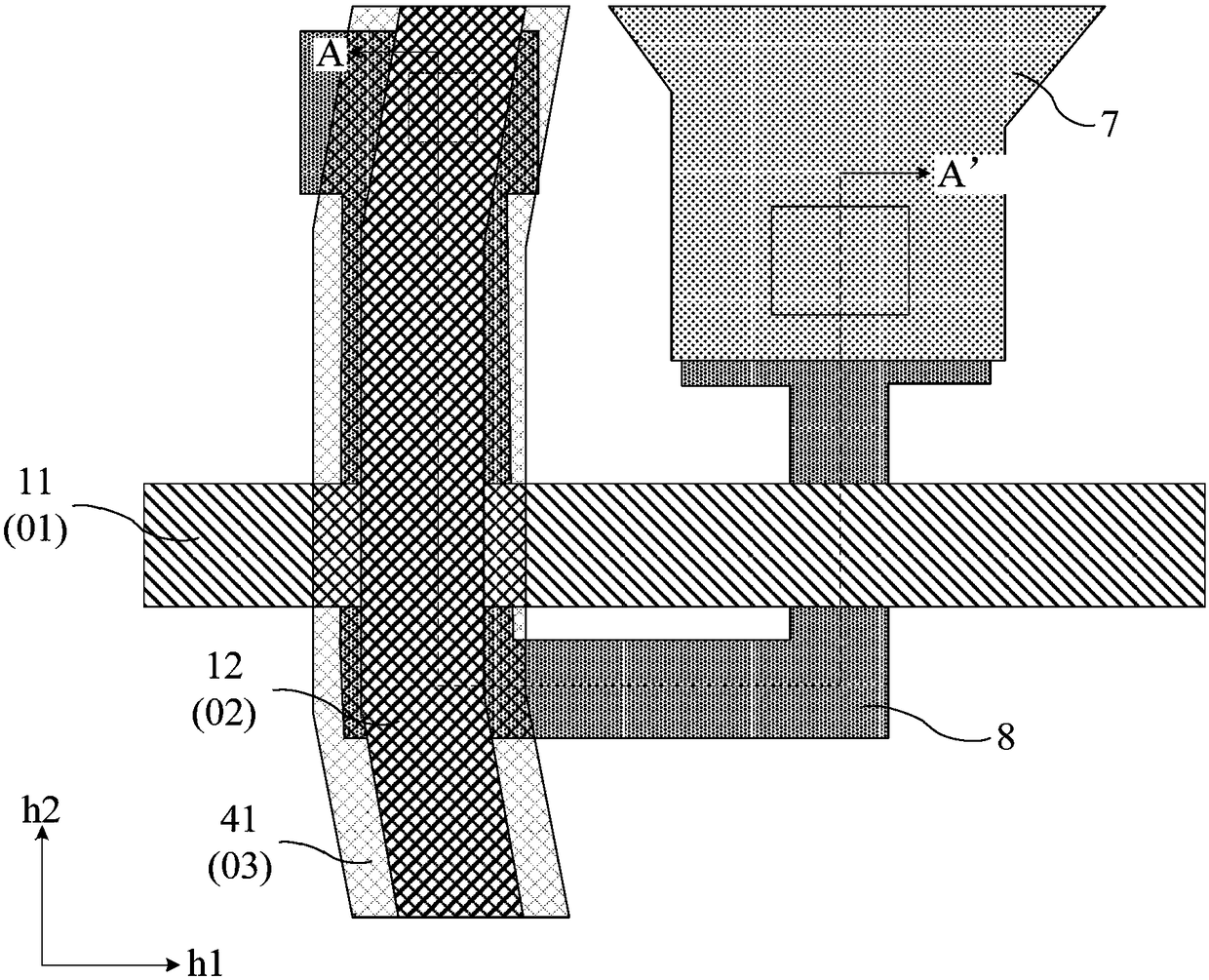 Liquid crystal display panel and display device thereof