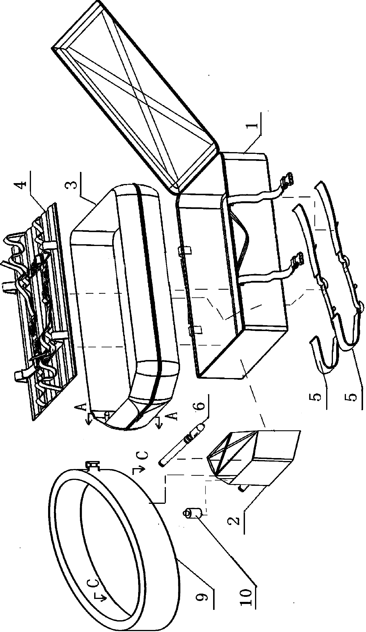 Amphibious individual carrying bag