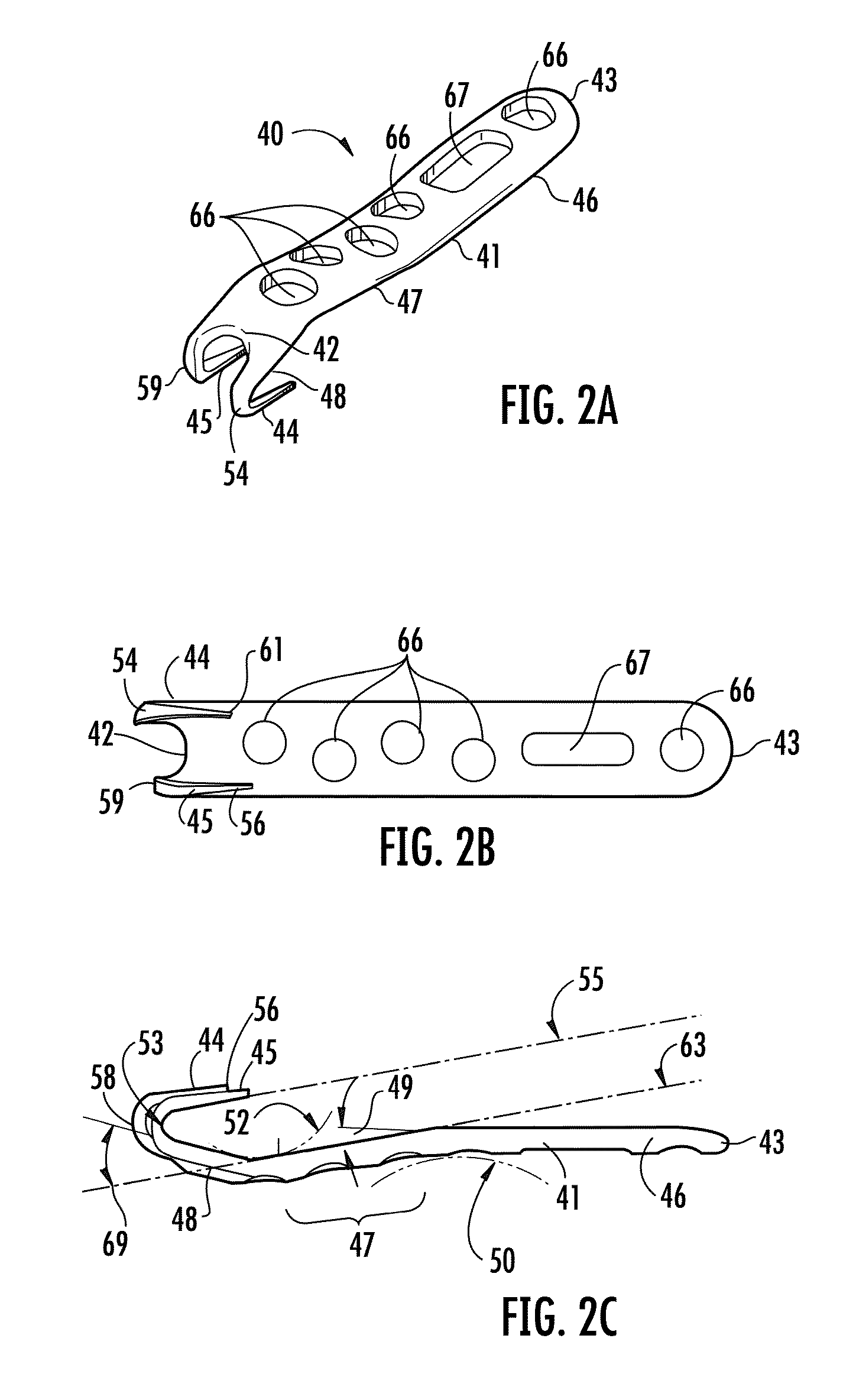 Holder/impactor for contoured bone plate for fracture fixation