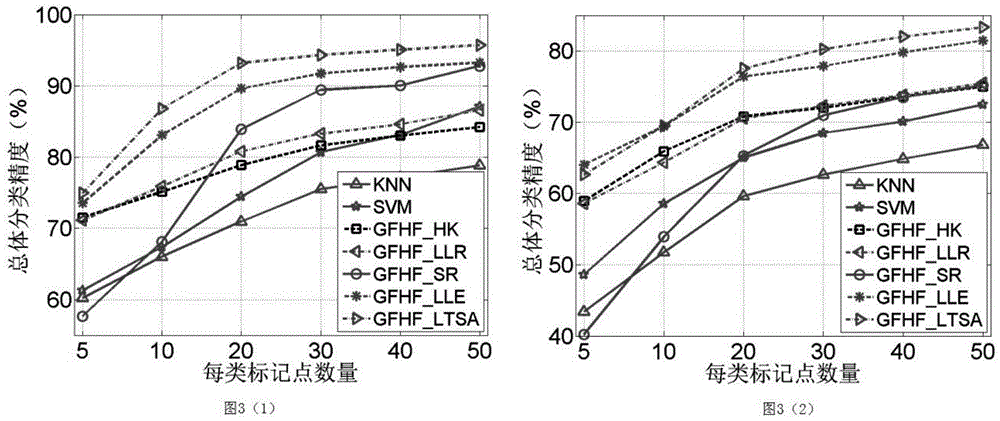 Semi-supervision and classification method for hyper-spectral remote sensing images based on local stream type learning composition