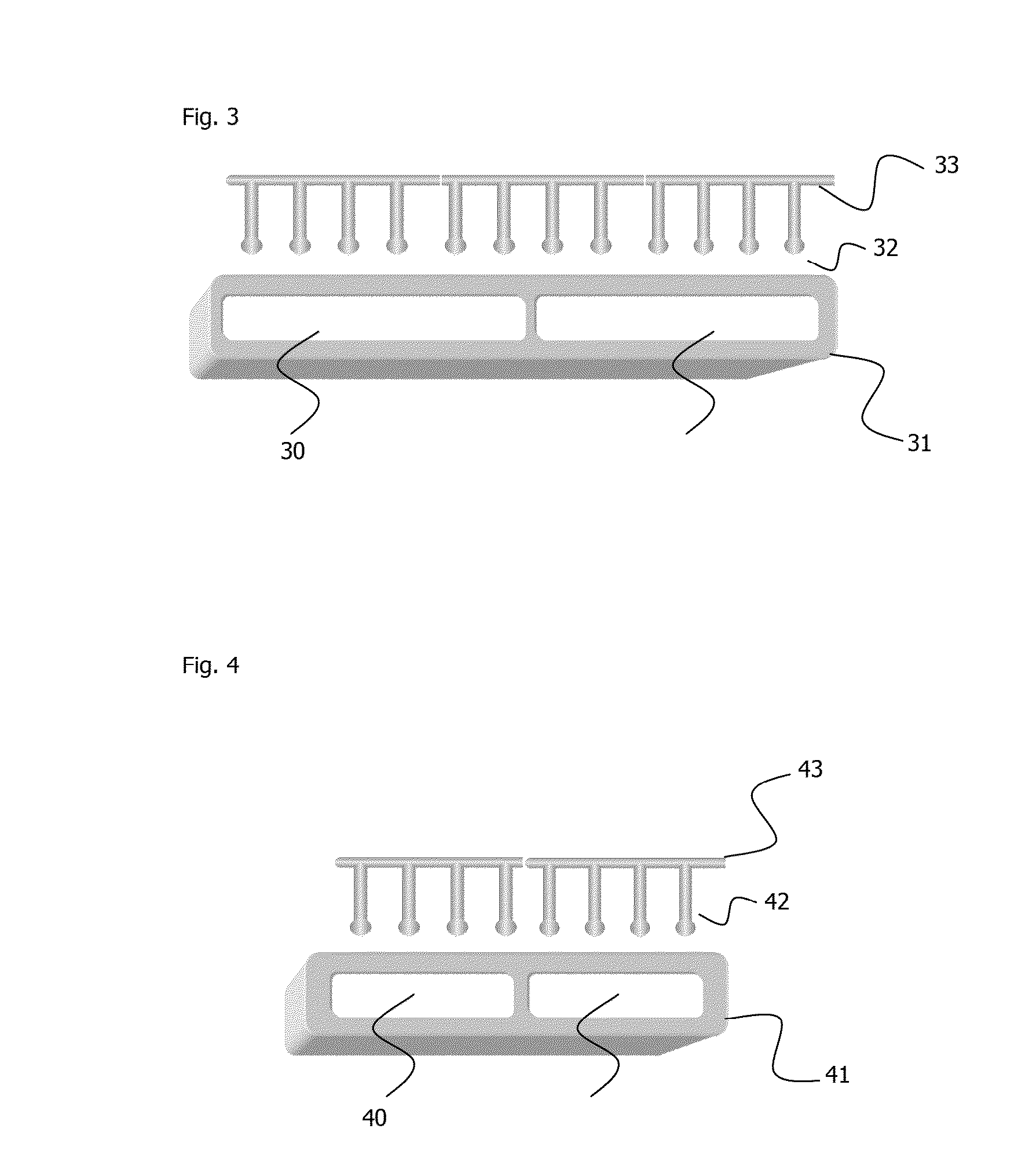 Device, method and kit for the detection of different markers in different cellular or molecular types and their quantifications