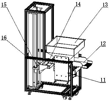 Grape and betel nut dynamic positioning and assembling mechanism and method